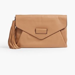 Rachel Zoe Milan Envelope Clutch in Light Brown